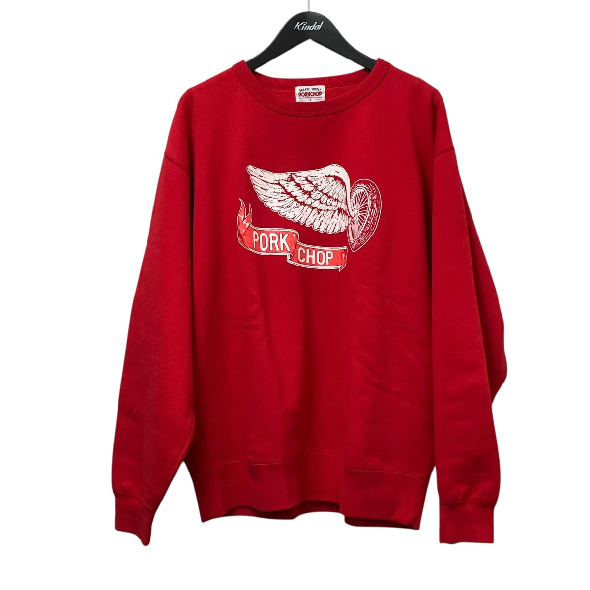 SWEAT CREW FLING WHEEL Pスウェット
