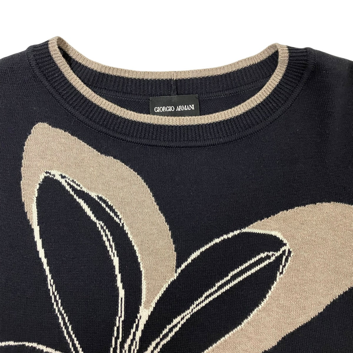 GIORGIO ARMANI ニット3LSM27 SM34Z 古着・中古-3枚目のアイテム画像