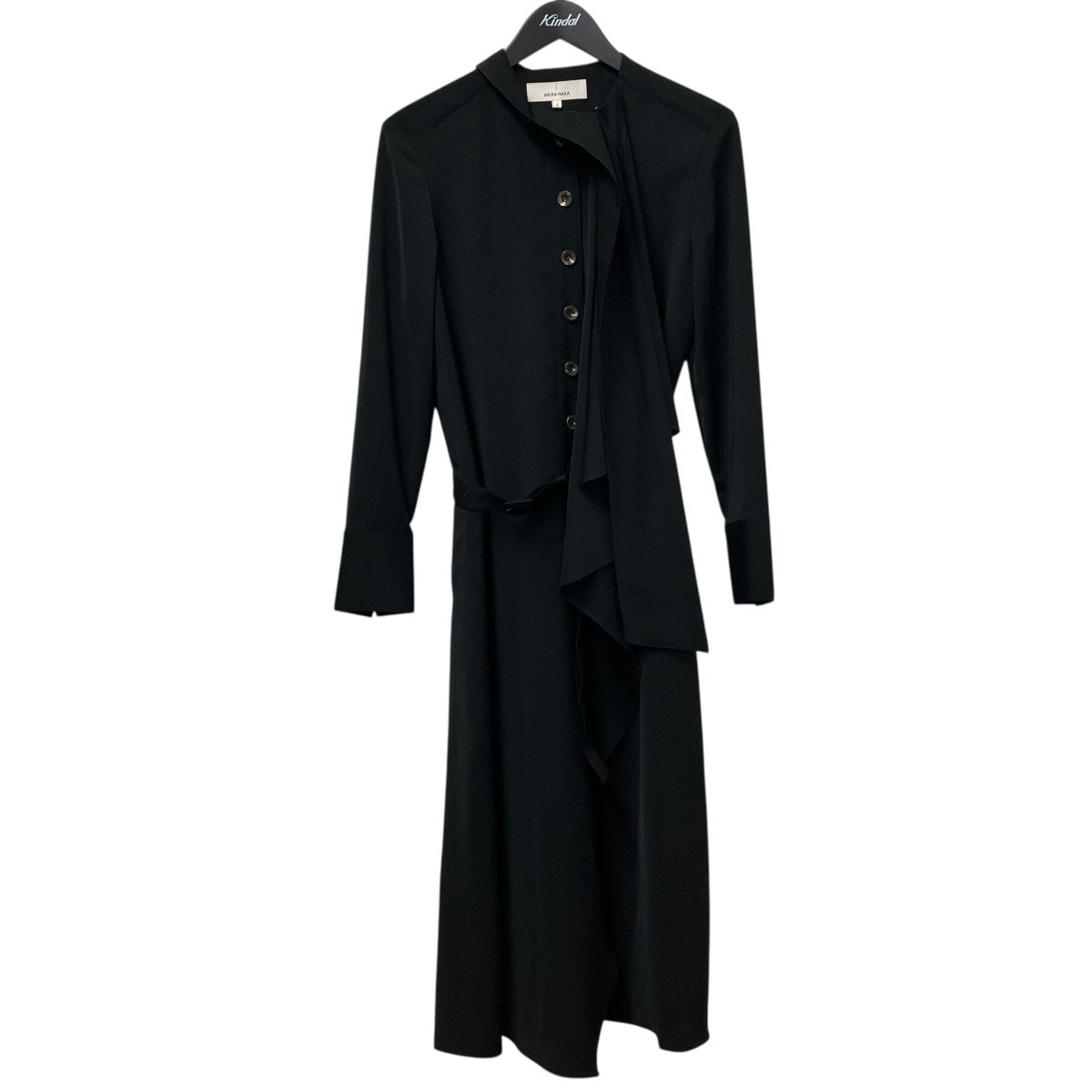 AKIRA NAKA(アキラナカ) 24AWSusanita shirring shirt dress GR