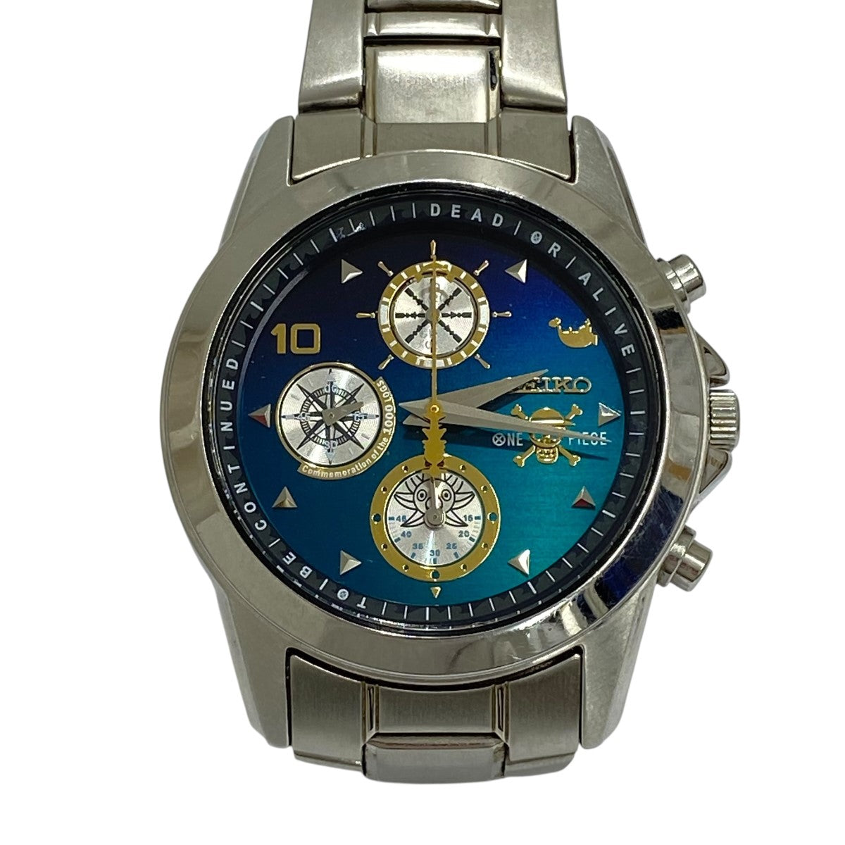 SEIKO×ONE PIECE ワンピース 1000話記念モデル腕時計 シルバー