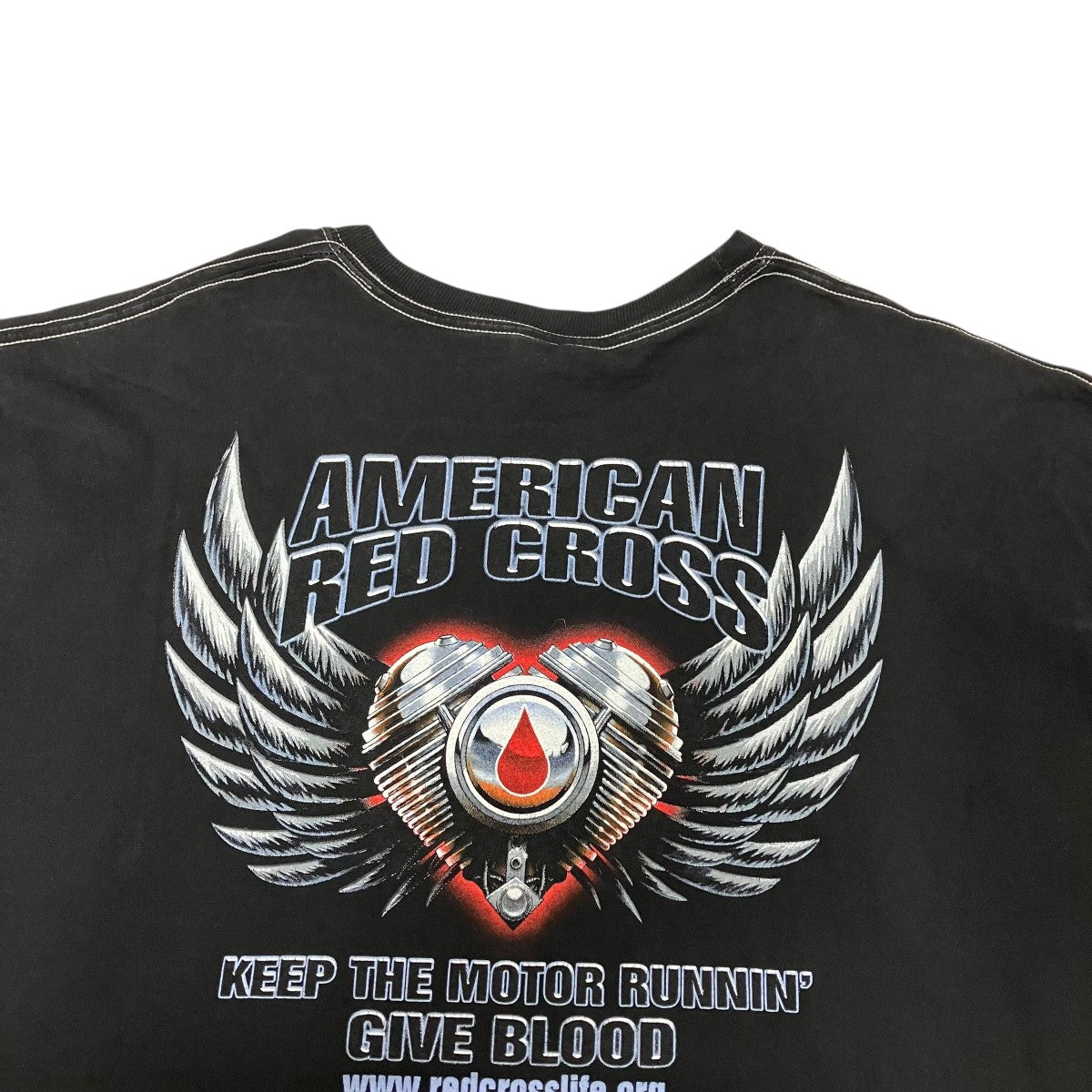 USED AMERICAN RED CROSSTシャツ 古着・中古-4枚目のアイテム画像