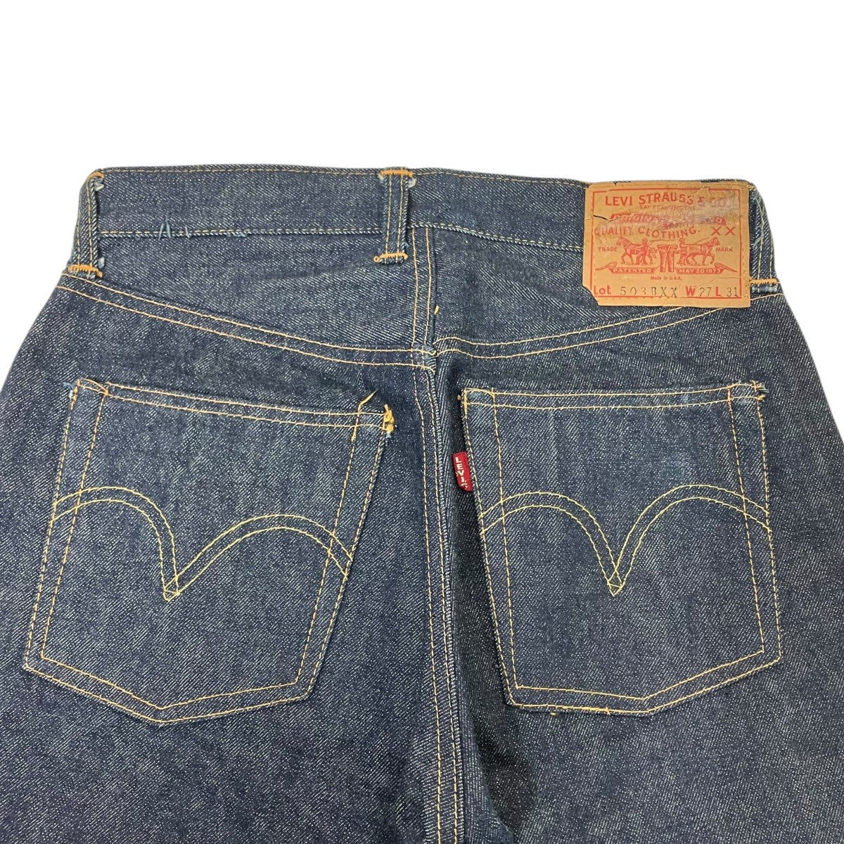 VINTAGE LEVI’S 50s 503BXXパンツ 古着・中古-5枚目のアイテム画像