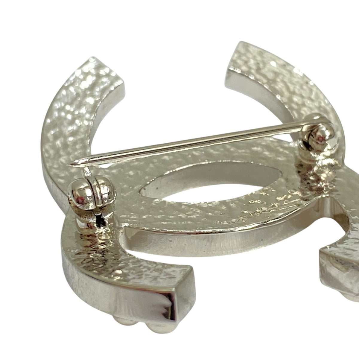 CHANEL(シャネル) ココマーク フェイクパールブローチ 03V シルバー