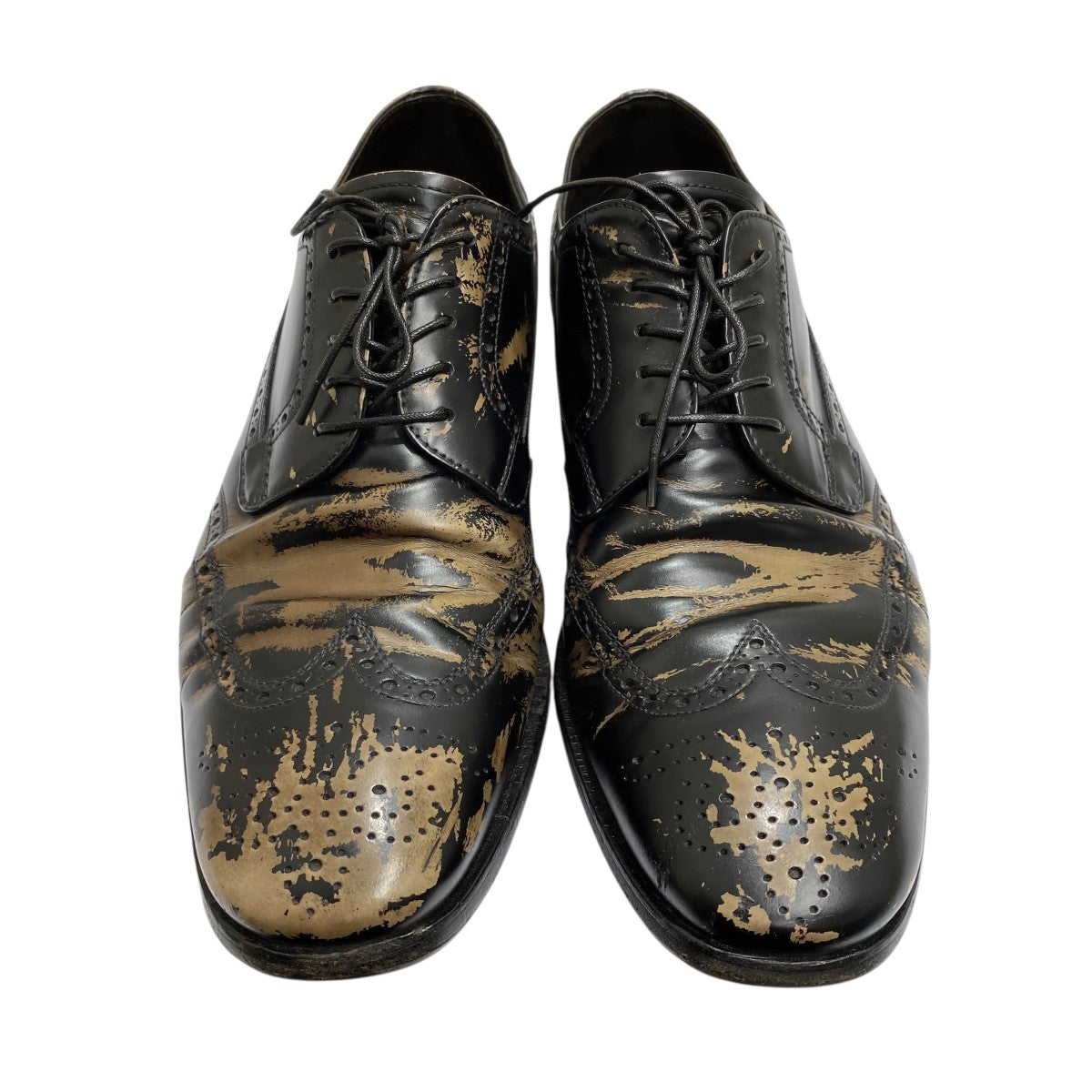 PRADA レザーシューズ2 EB 944 2 EB 944 ブラック サイズ 7 1/2
