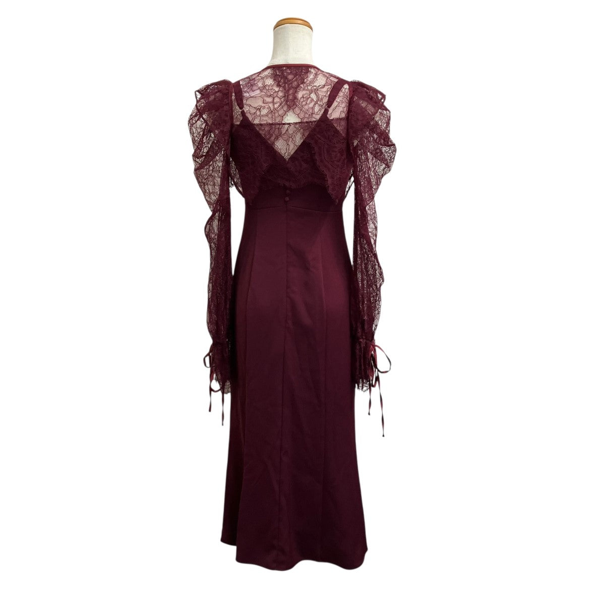 新品未使用　SNIDELレースシアーワンピース Snidel(スナイデル) レースシアーワンピースSWFO194034 SWFO194034