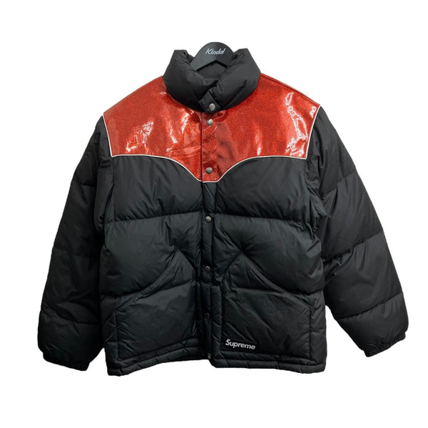 c*.様 新品 Supreme シュプリーム 22AW ダウンジャケット サイズ Supreme(シュプリーム) 22AWGlitter Yoke Down Puffer Jacketダウン