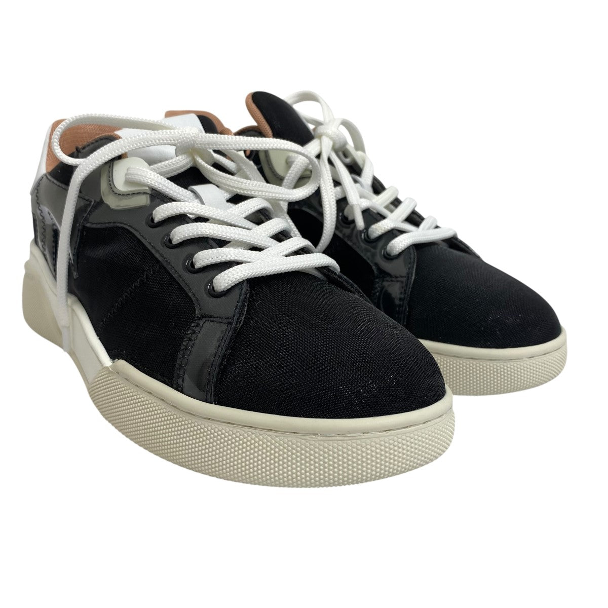 TOD'S(トッズ) CASSETTA LEGGスニーカー ブラック×ホワイト