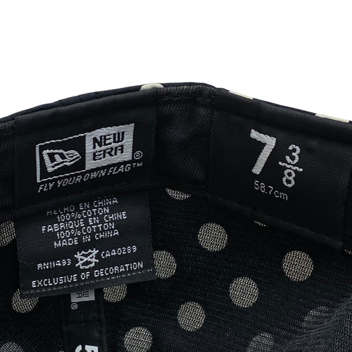 さくSupreme キャップ 7 Comme des Garçons Supreme】【コムデギャルソンシャツ】【ニューエラ