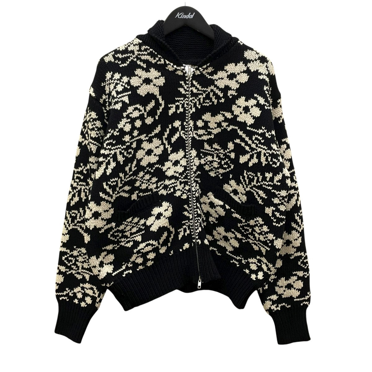 AROUSAL 23FW COWICHAN CARDIGANニットジャケット カーディガン23FW-ASL-KT03 古着・中古-1枚目のアイテム画像