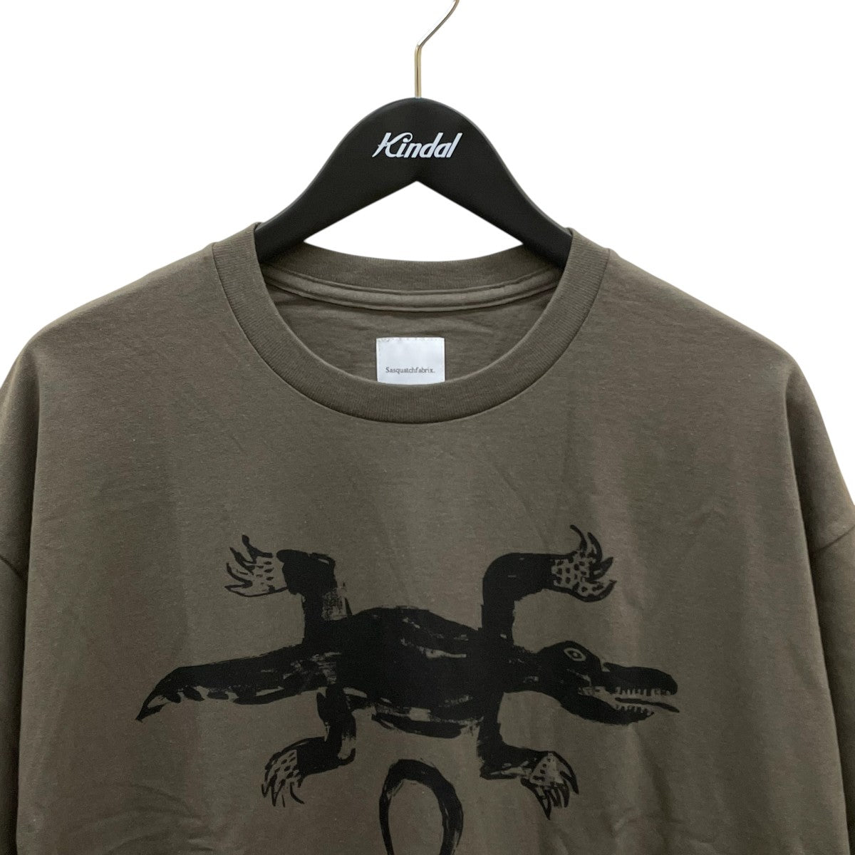 SASQUATCHfabrix． 23SSCROCODILE T-SHIRT半袖Tシャツ23SS-TS5-001 古着・中古-3枚目のアイテム画像