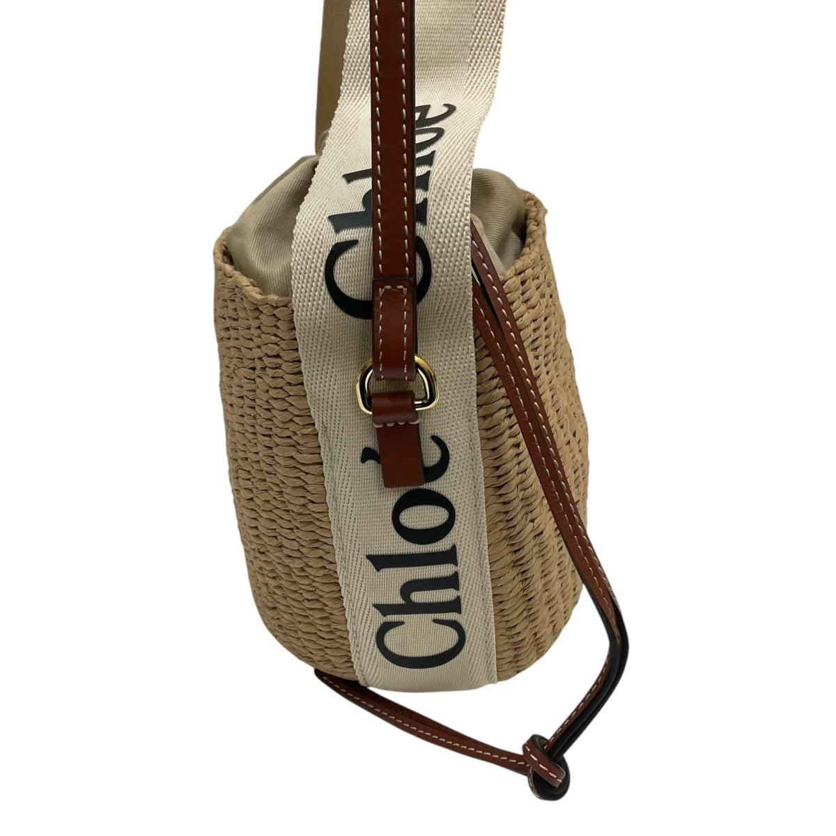 Chloe(クロエ) Woodyスモールバスケットショルダーバッグ