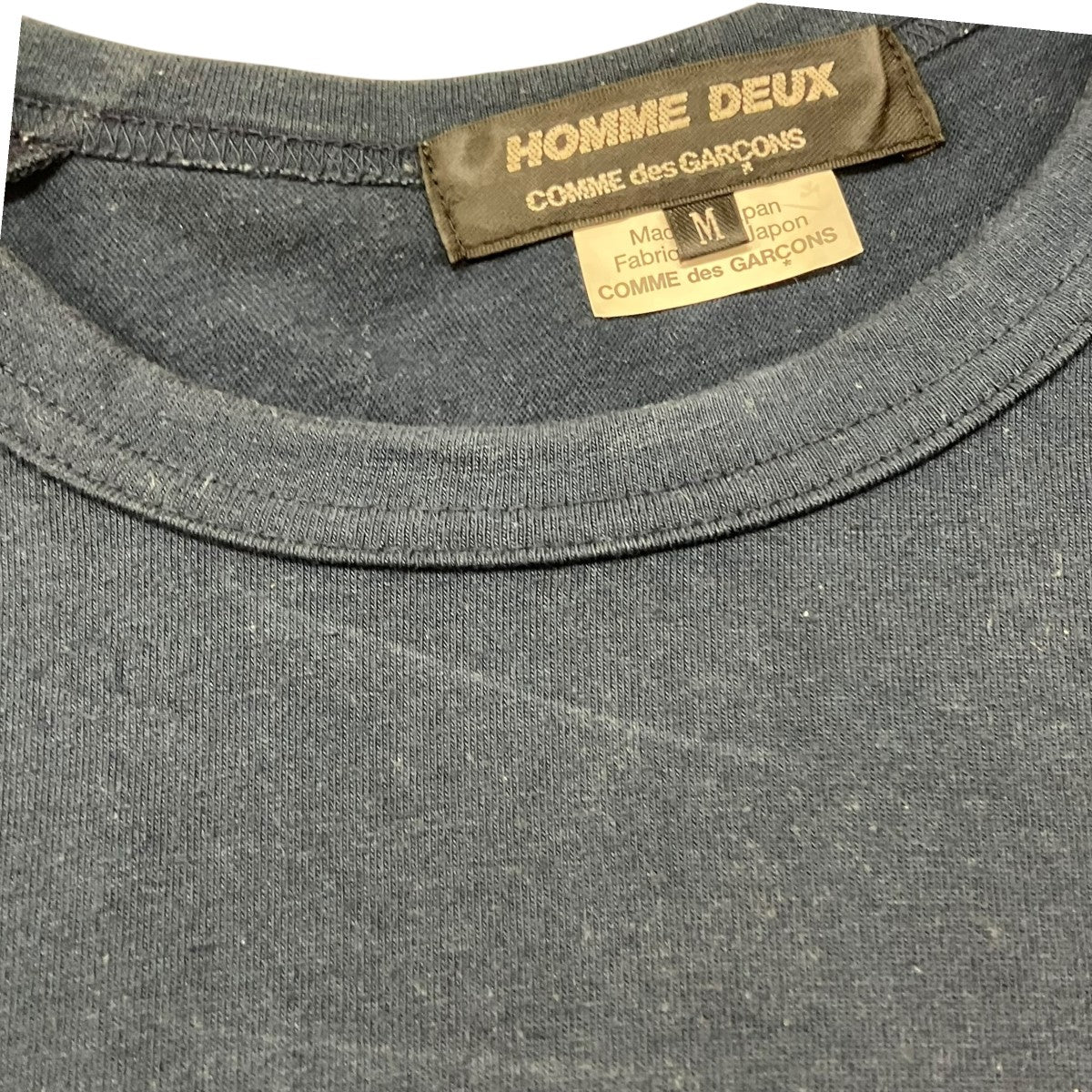 HOMME DEUX ネイビー 長袖シャツ S コムデギャルソン COMME des GARCONS HOMME DEUX / コムデギャルソンオムドゥ