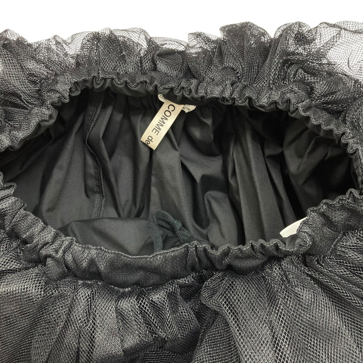COMME des GARCONS(コムデギャルソン) 25SSメッシュチュール