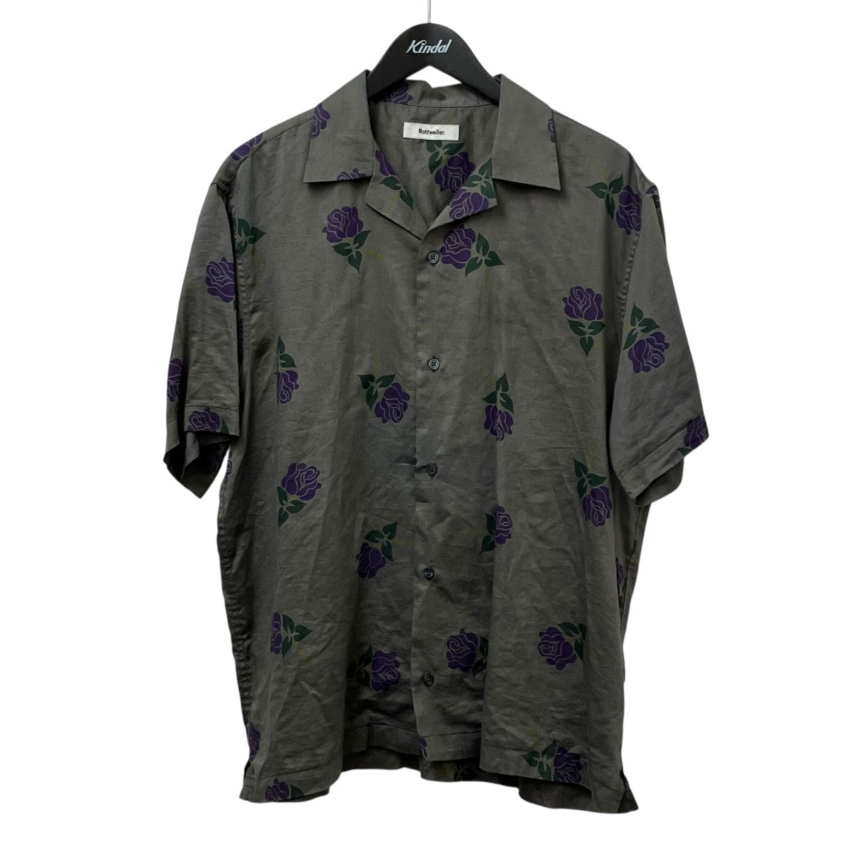 ROTT WEILER 21SSROSE S S SHIRTシャツRW21S0206 古着・中古-1枚目のアイテム画像