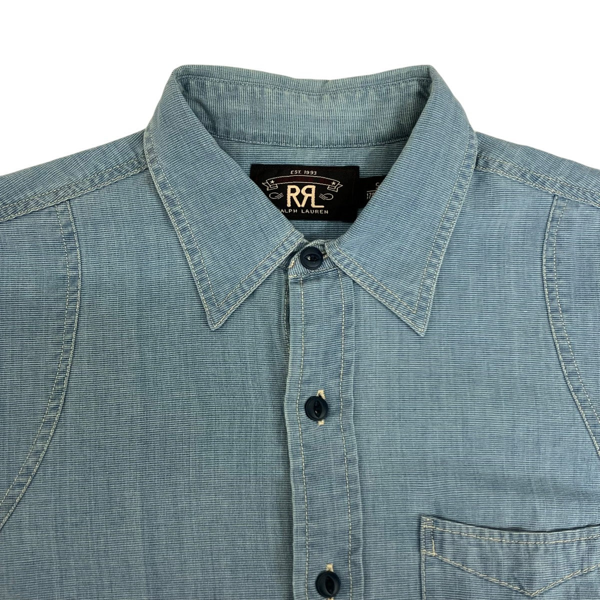 RRL マチ付きシャツ782507353001 古着・中古-3枚目のアイテム画像