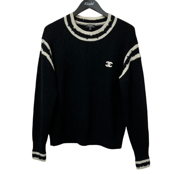 CHANEL ココマーク　タートル　ニット　セーター　美品　プルオーバー CHANEL ココマーク タートル ニット セーター 美品 プルオーバー 2022