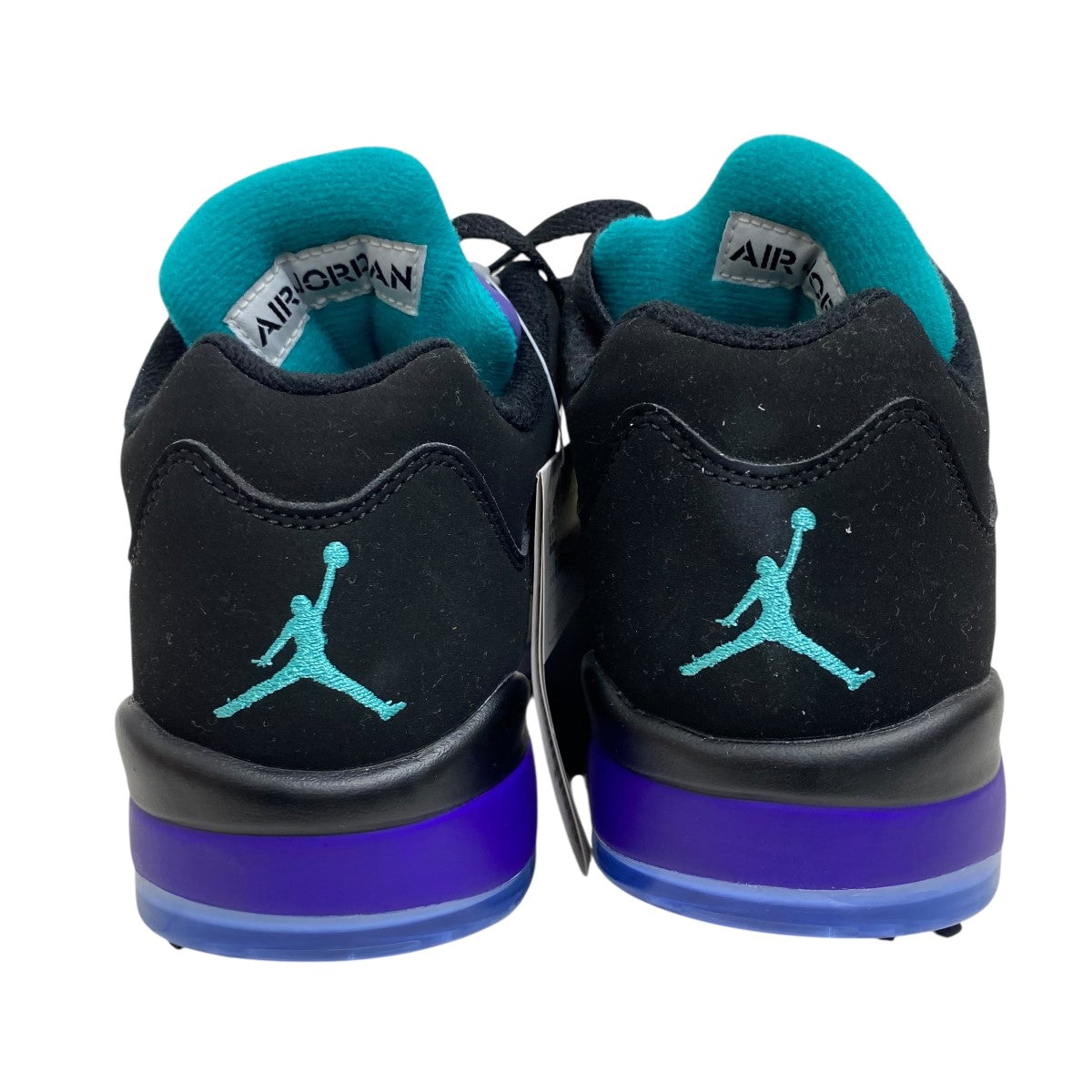 NIKE Air Jordan 5 Low Golf Black GrapeスニーカーCU4523-001 古着・中古-2枚目のアイテム画像