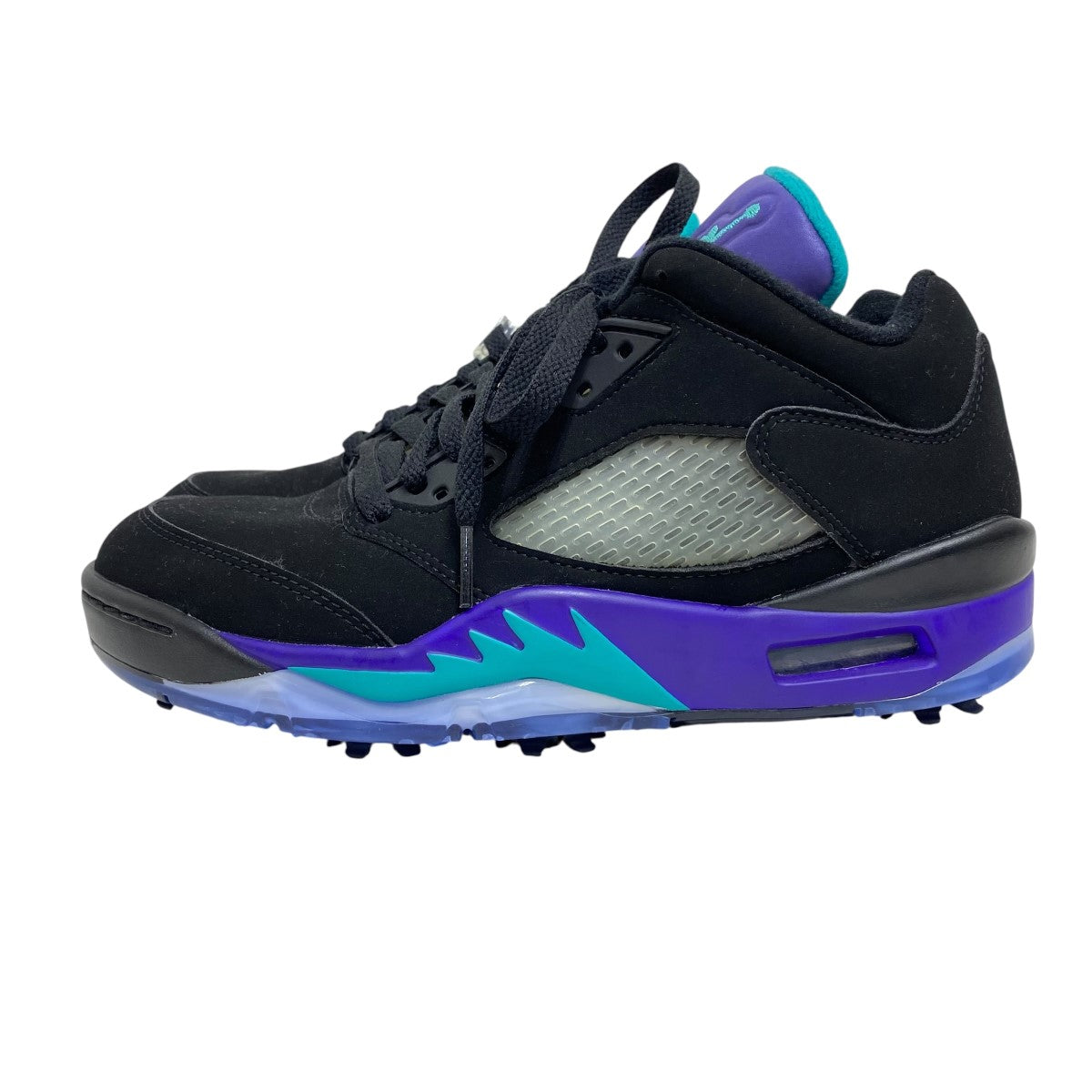 NIKE Air Jordan 5 Low Golf Black GrapeスニーカーCU4523-001 古着・中古-3枚目のアイテム画像