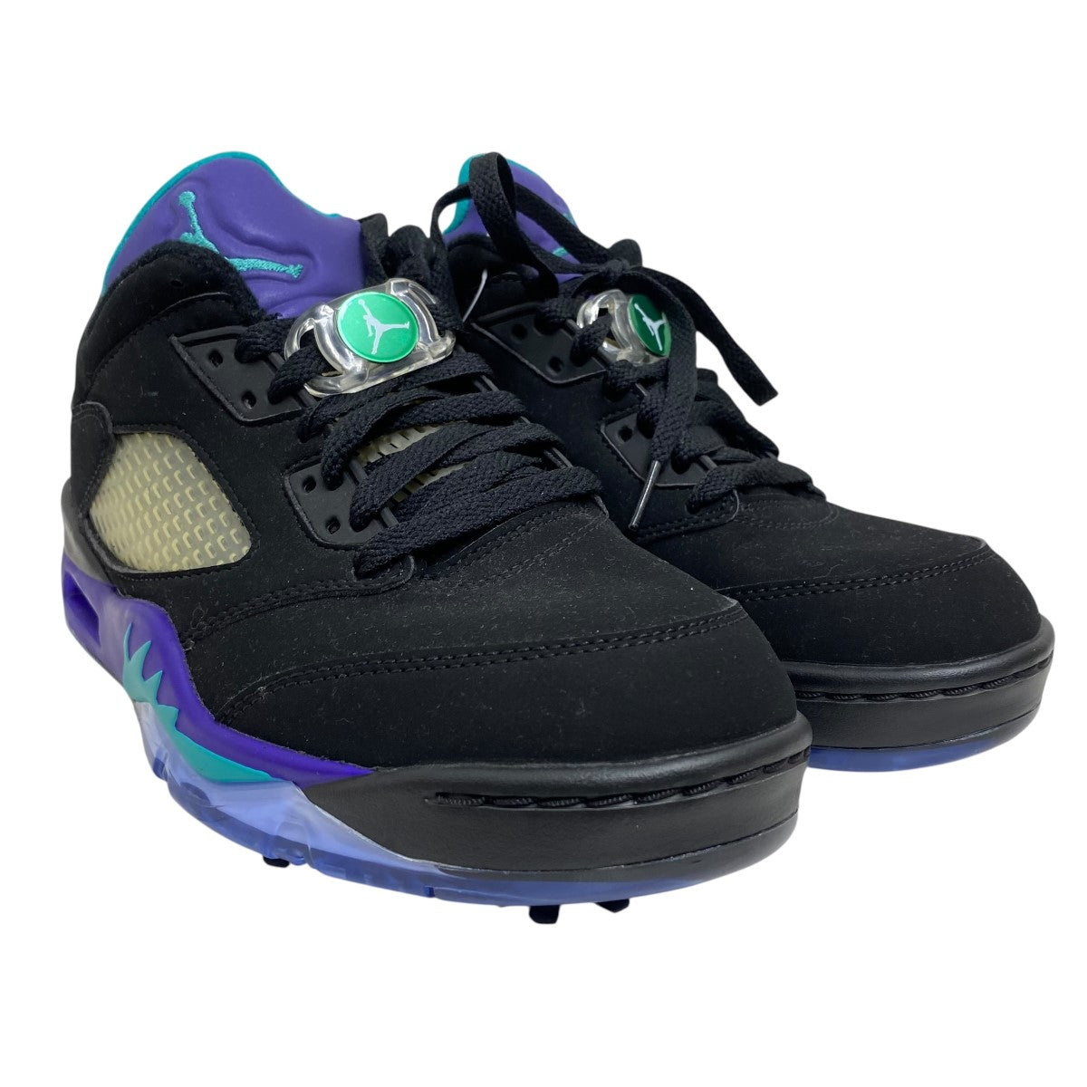 NIKE Air Jordan 5 Low Golf Black GrapeスニーカーCU4523-001 古着・中古-4枚目のアイテム画像