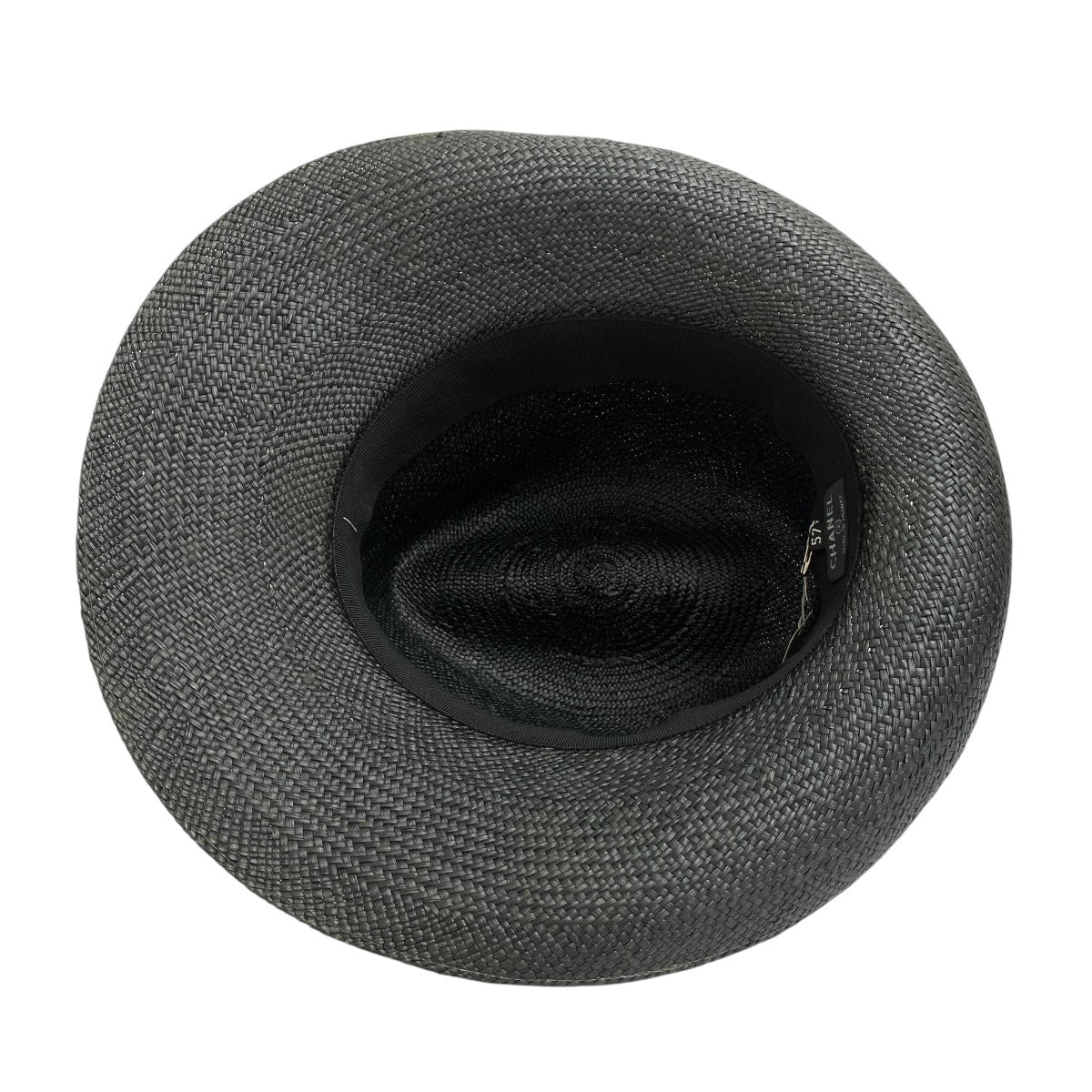 CHANEL ストローハット 古着・中古-6枚目のアイテム画像