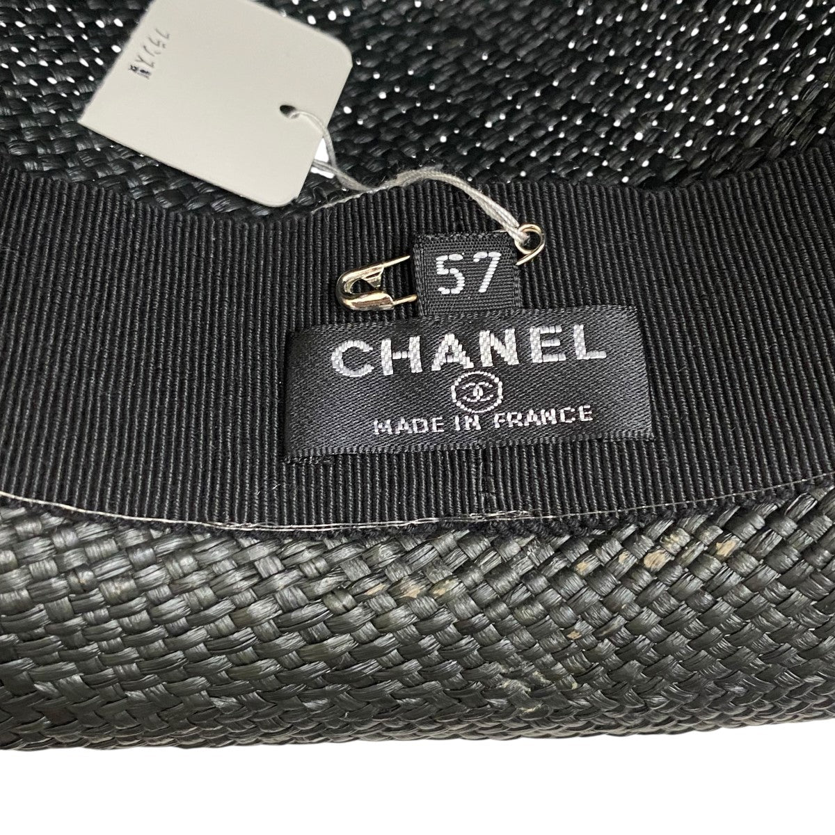 CHANEL ストローハット 古着・中古-7枚目のアイテム画像