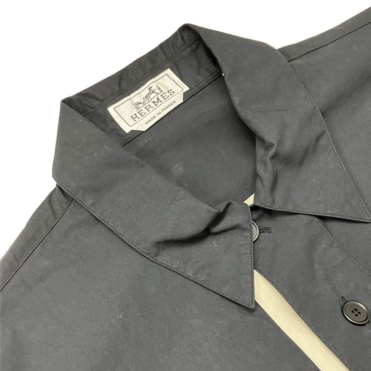 HERMES(エルメス) 半袖シャツ31-5609 31-5609 ブラック サイズ