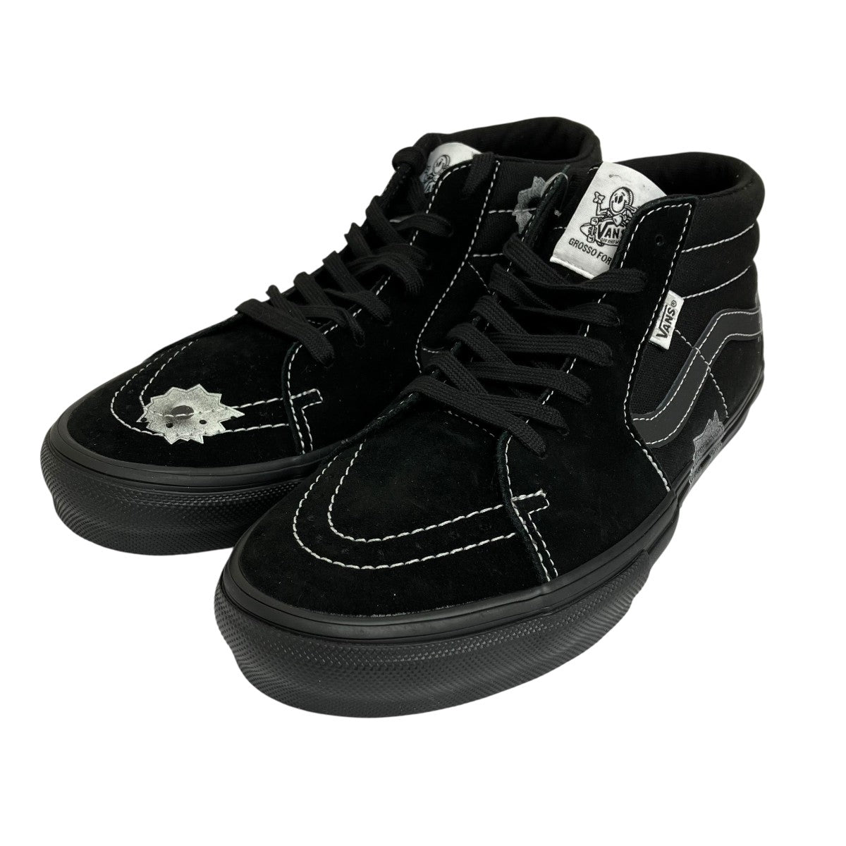 Supreme×VANS×Nate Lowman Skate Grosso Mid Bulletスニーカー