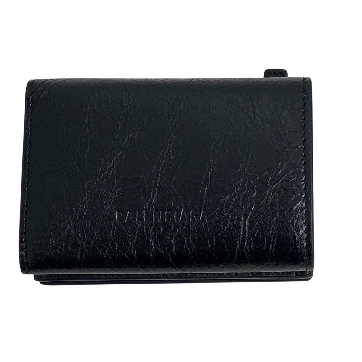 BALENCIAGA CAG MINI WALLET3つ折り財布7684302AA561000 古着・中古-2枚目のアイテム画像
