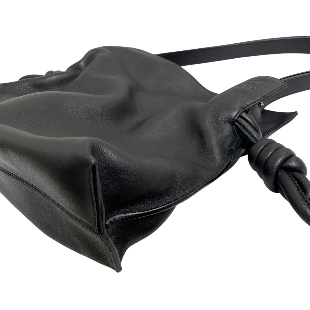 LOEWE(ロエベ) フラメンコノットスモールハンドバッグ ブラック