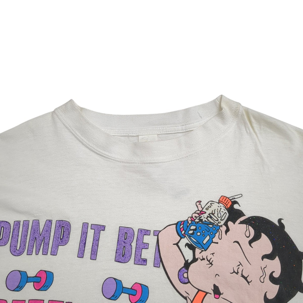USED 90s BETTY ”PUMP UP”Tシャツ 古着・中古-3枚目のアイテム画像