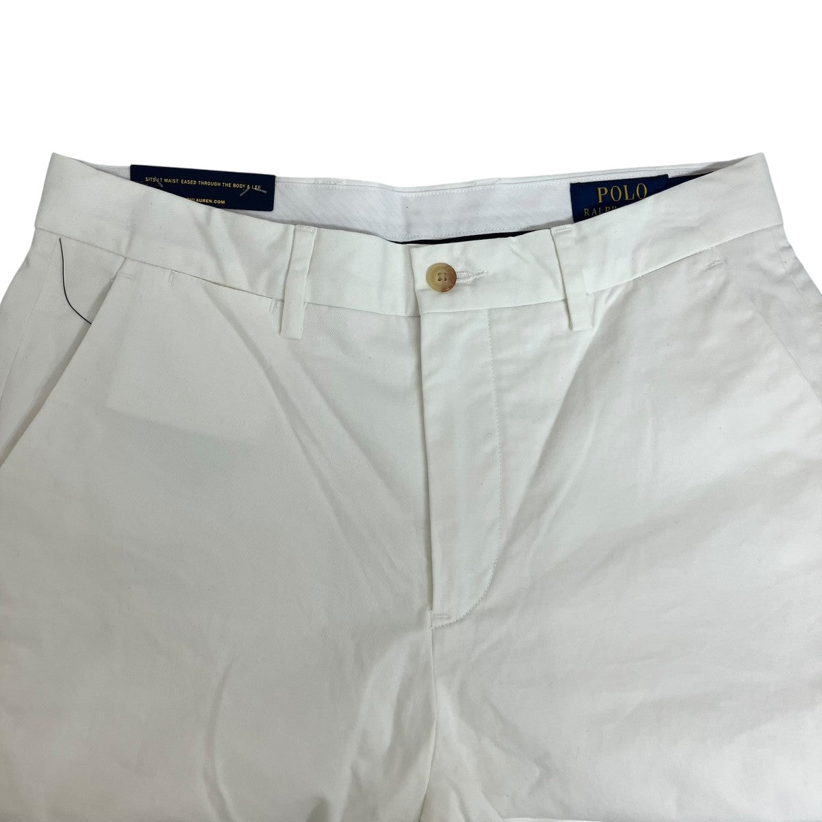 【美品】Polo Ralph Lauren ショートパンツ ホワイト　Lサイズ POLO RALPH LAUREN(ポロラルフローレン) ショートパンツ