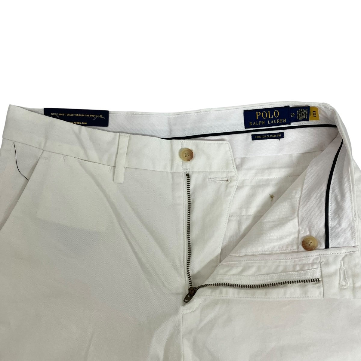 POLO RALPH LAUREN ホワイトパンツ 32/30 POLO RALPH LAUREN(ポロラルフローレン) ショートパンツ