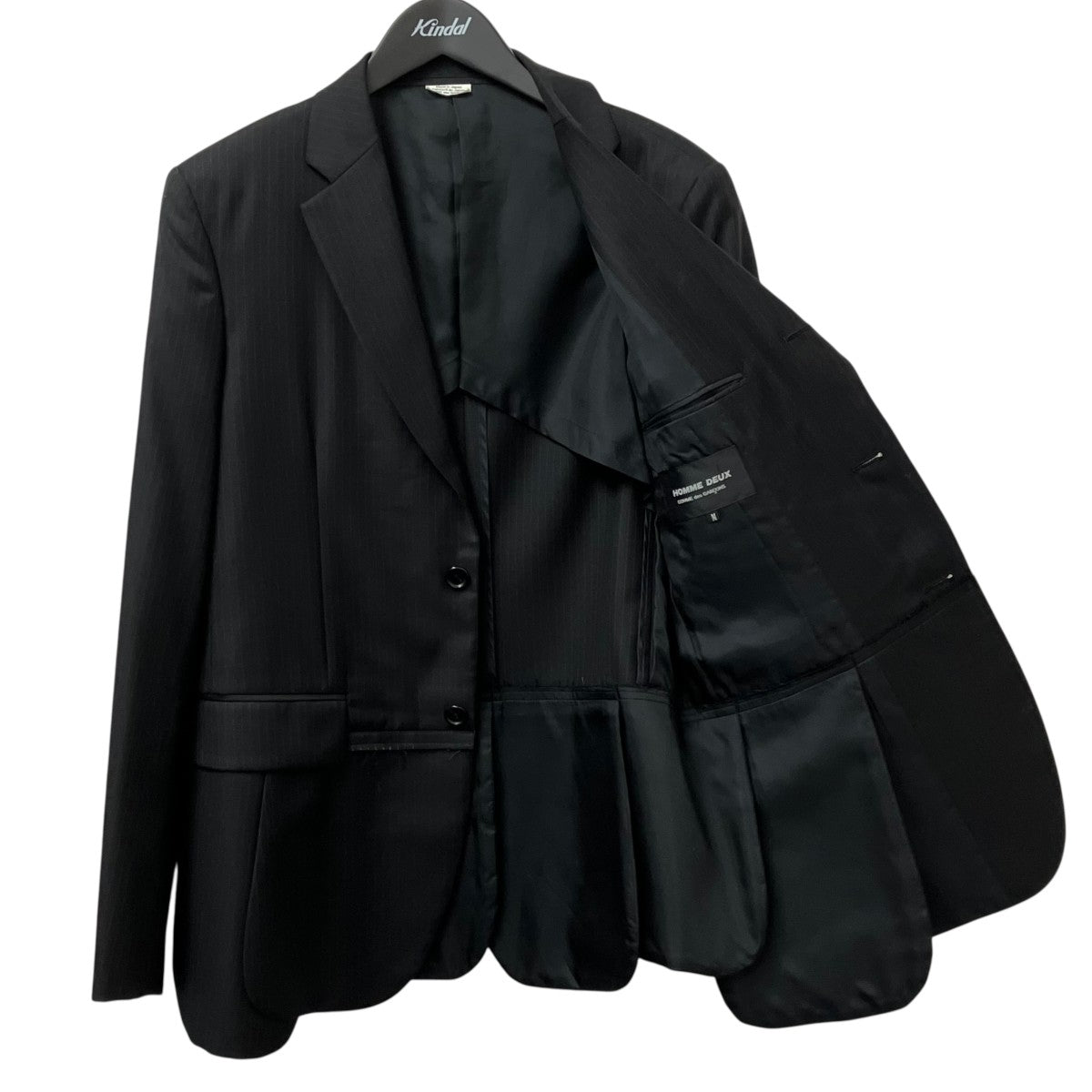 COMME des GARCONS カジュアルジャケット 黒 2005524J0098 COMME des GARCONS HOMME（コムデギャルソンオム）カジュアル