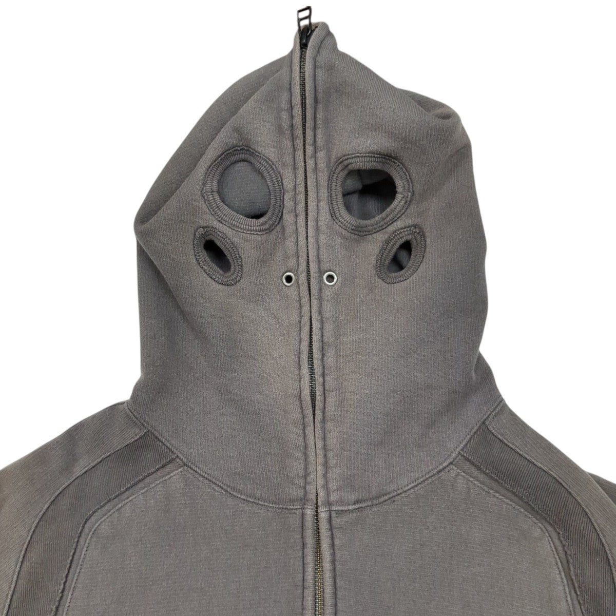 JIAN YE(ジェンイェ) SOLID HOODIEジップパーカー23AW-SOLID