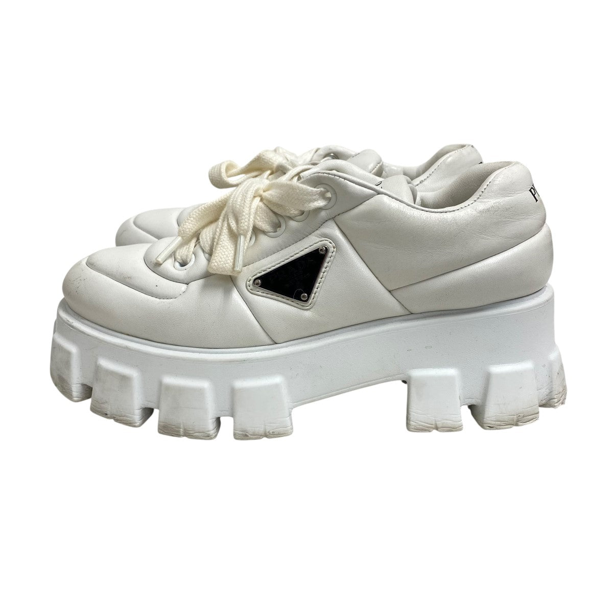 PRADA(プラダ) モノリス パデッドナッパレザースニーカー