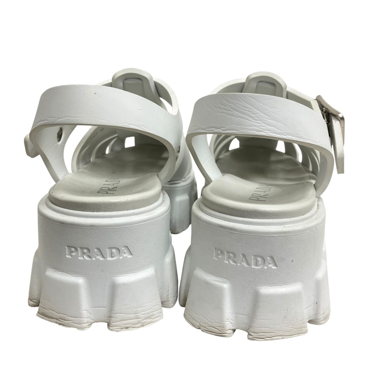 PRADA(プラダ) サンダル ホワイト サイズ 36｜【公式】カインド