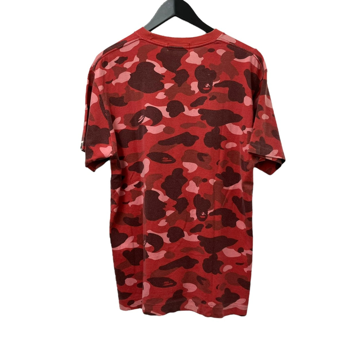 A BATHING APE(アベイシングエイプ) 赤カモ初期 Tシャツ レッド