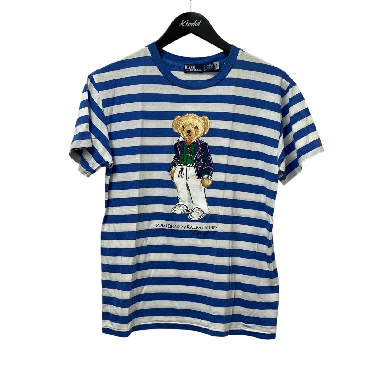 【新品未使用タグ付き】ラルフローレン ポロベア Ｔシャツ 半袖ボーダー POLO RALPH LAUREN - ポロ ラルフローレン タグ付 Tシャツ 半袖