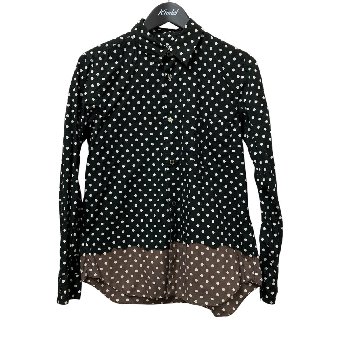 コムデギャルソン　ブラックドットシャツ　Lサイズ BLACK COMME des GARCONS(ブラックコムデギャルソン) ドット