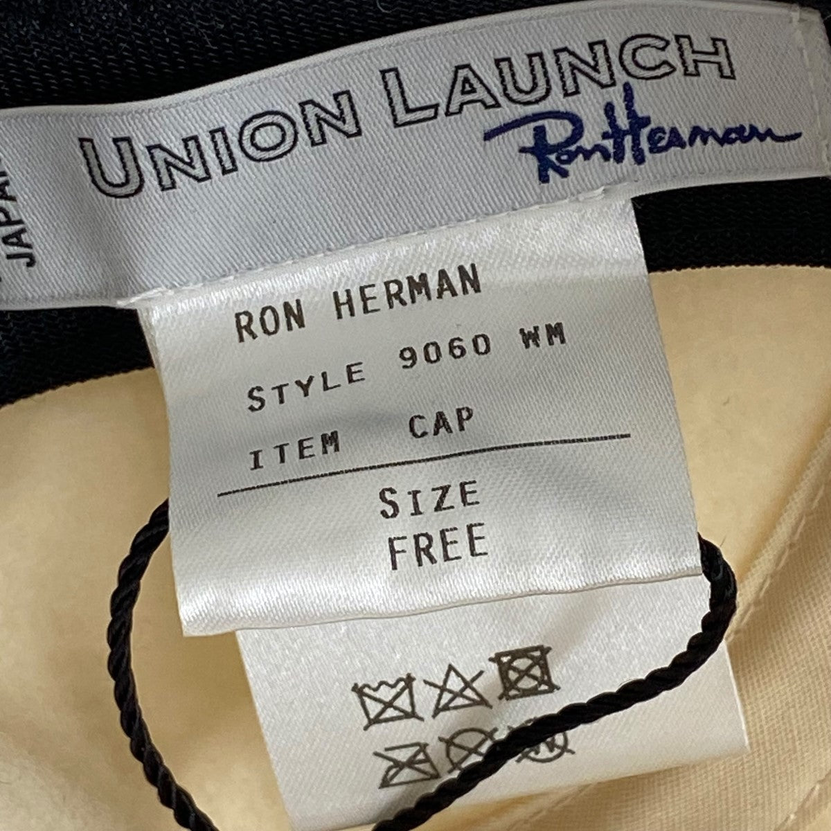 Ron Herman(ロンハーマン) キャップ9060 WM 9060 WM アイボリー