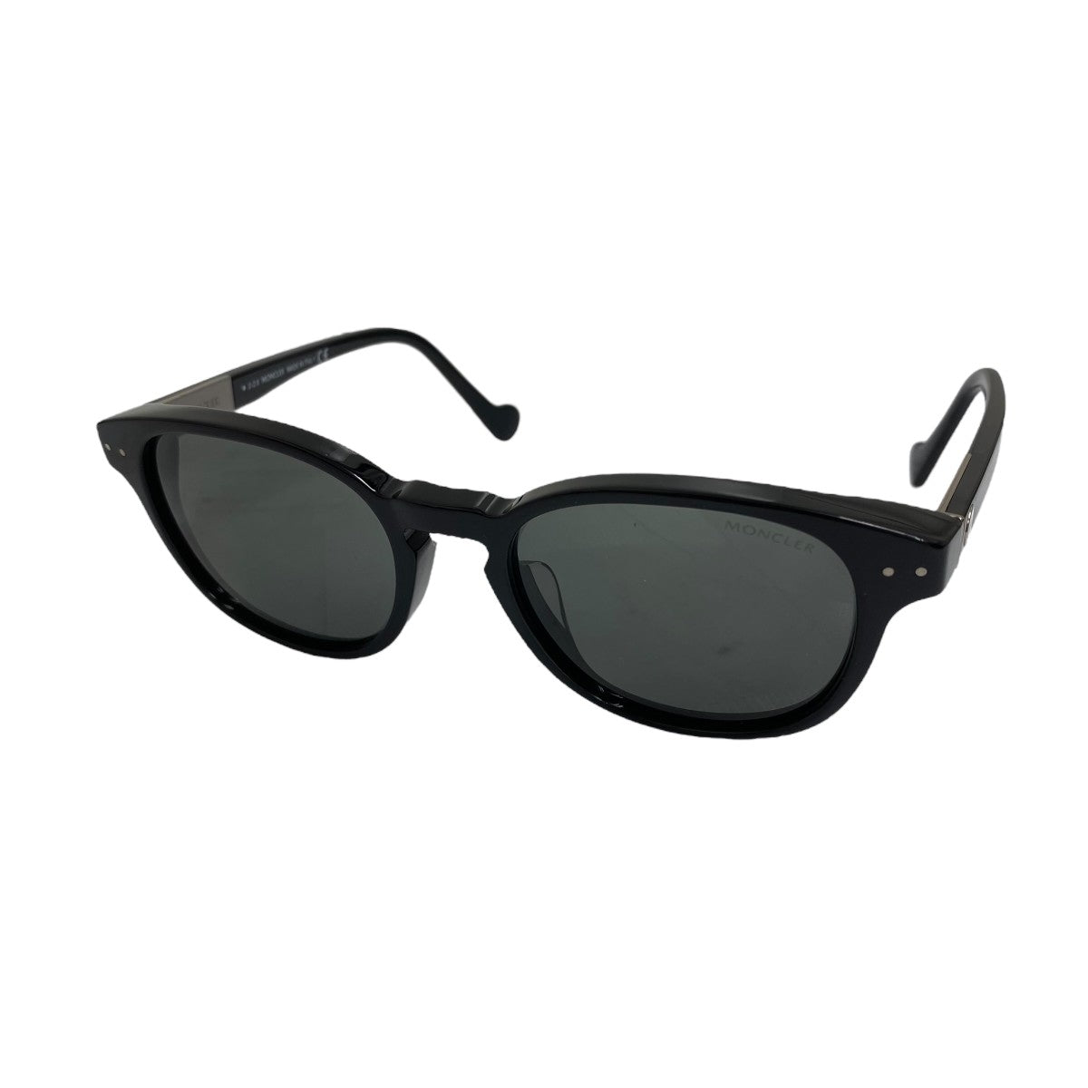【美品】MONCLER ブラック サングラス MONCLER×FRAGMENT DESIGN サングラスMLK0091-D MLK0091-D