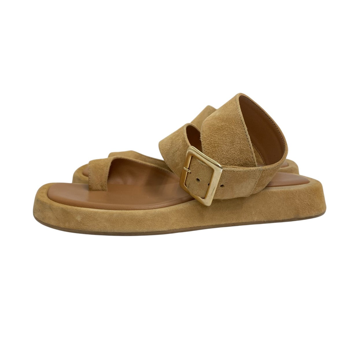 GIA BORGHINI SUEDE ANKIE STRAPサンダル 古着・中古-3枚目のアイテム画像