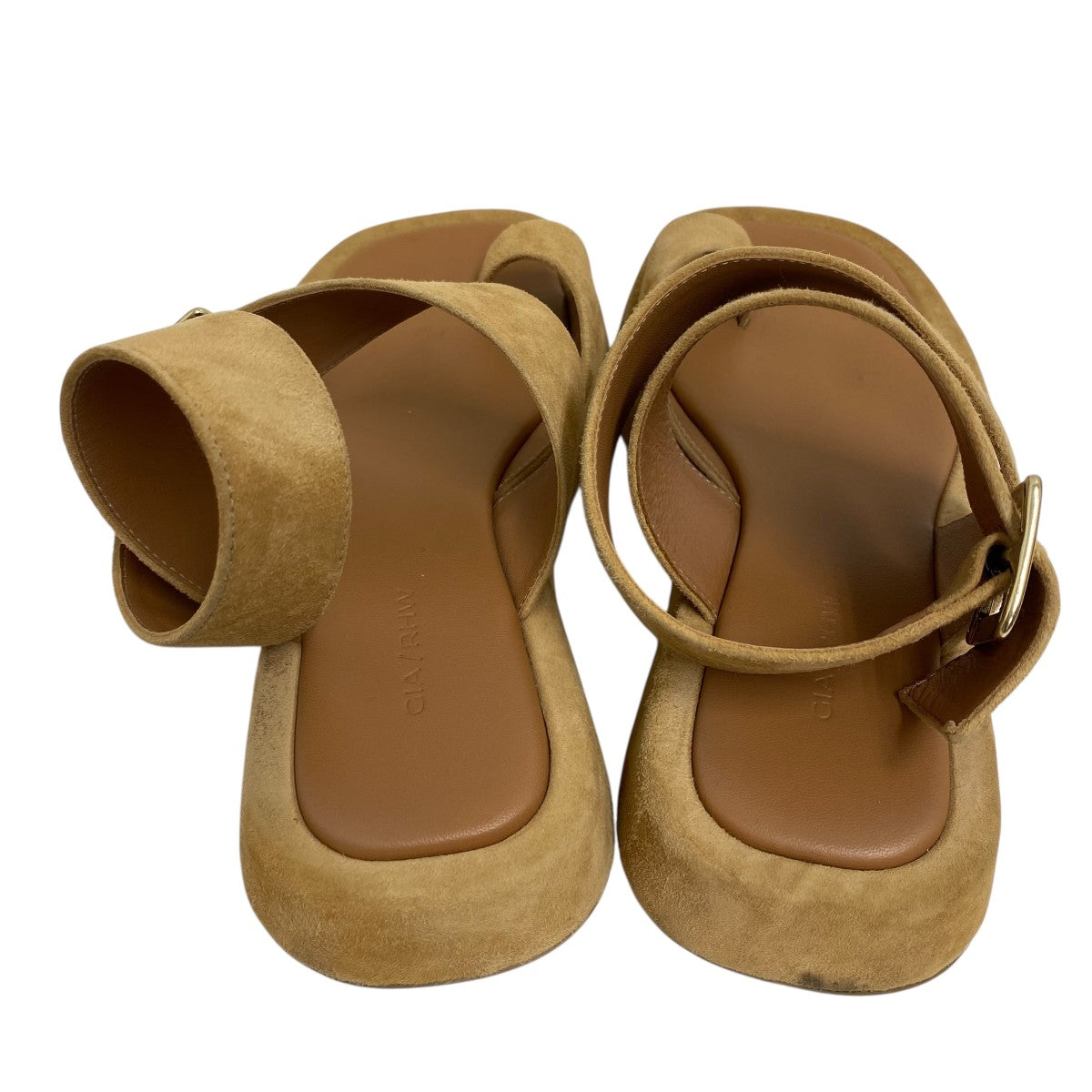 GIA BORGHINI SUEDE ANKIE STRAPサンダル 古着・中古-6枚目のアイテム画像