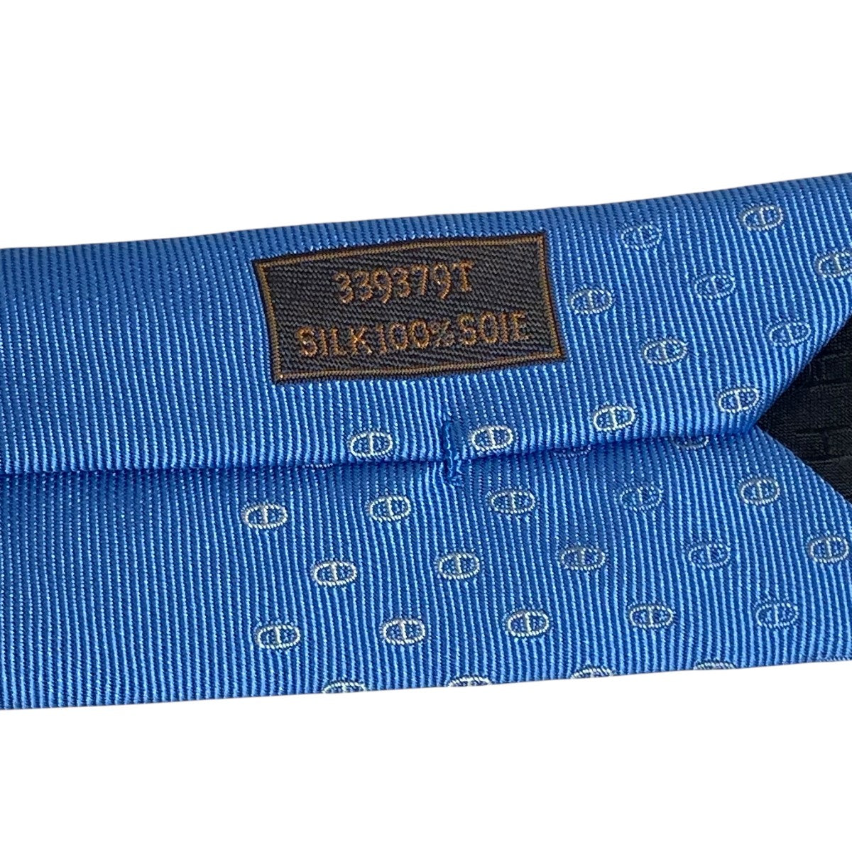 【未使用】エルメス　ネクタイ　希少柄　像　ポニー　HERMES ブルー 未使用】エルメス ネクタイ 希少柄 像 ポニー HERMES ブルー