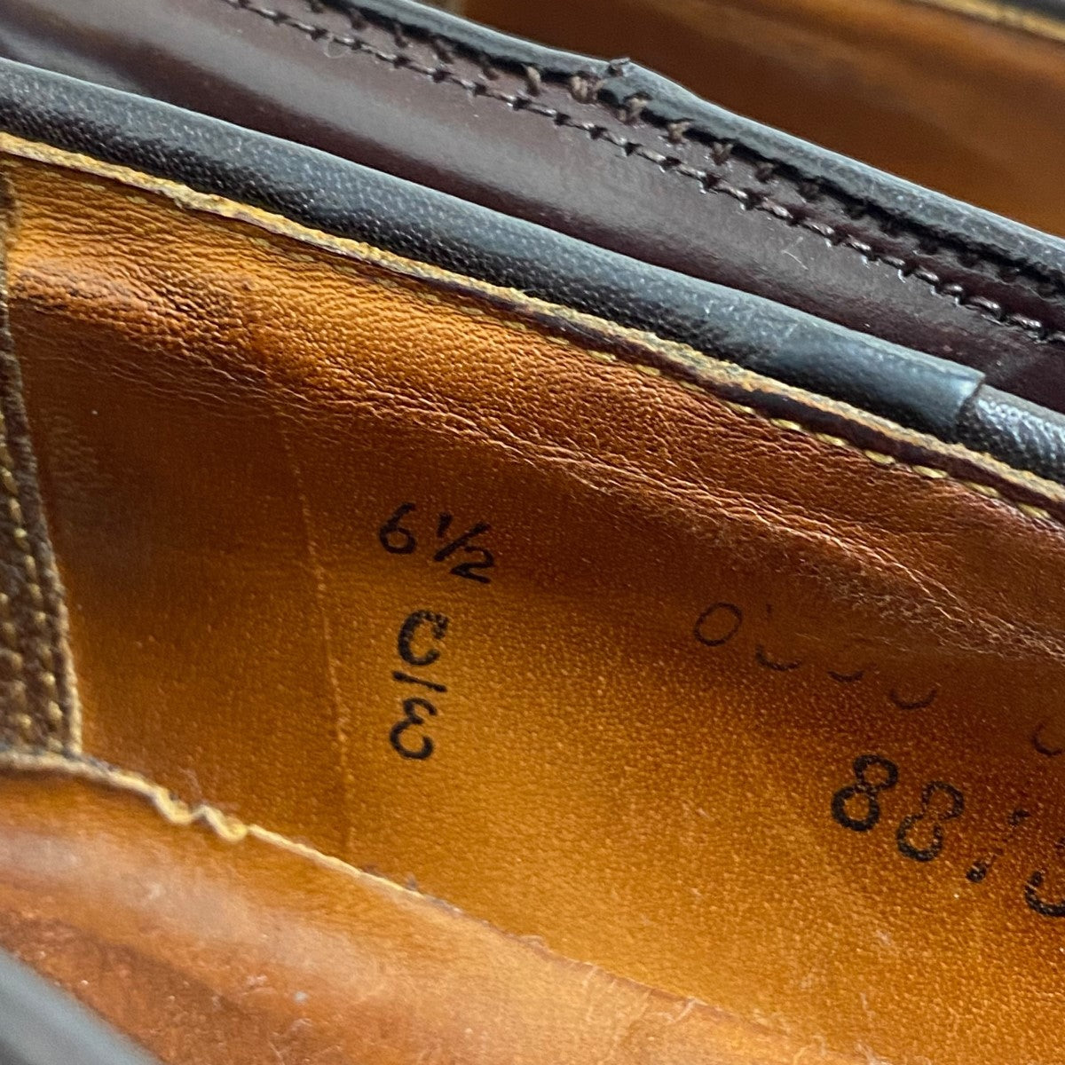 オールデン Alden ダークブラウン レザー スリッポン オールデン プレーントゥ クロムエクセル ダークブラウン （ALDEN