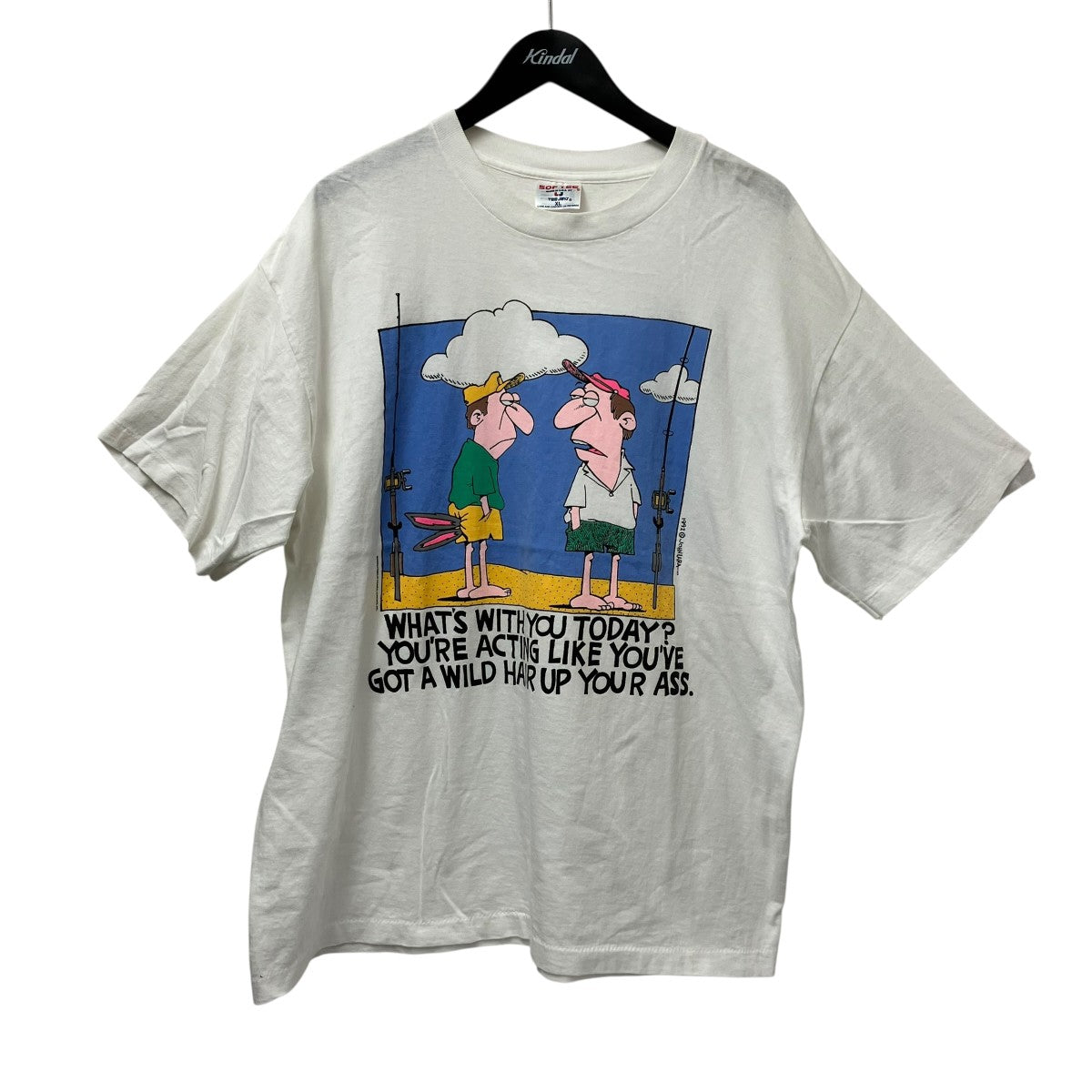 USED 90s John LaraTシャツ 古着・中古-1枚目のアイテム画像