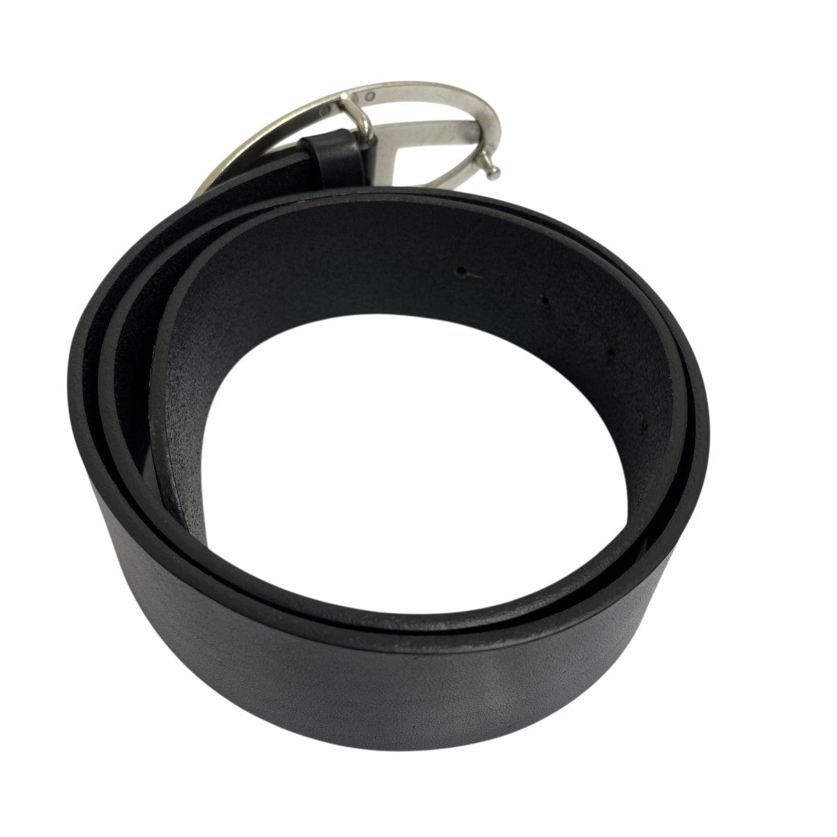 DIESEL ブラック ベルト B-1DR W REV II 30 Reversible belt in rubberised leather