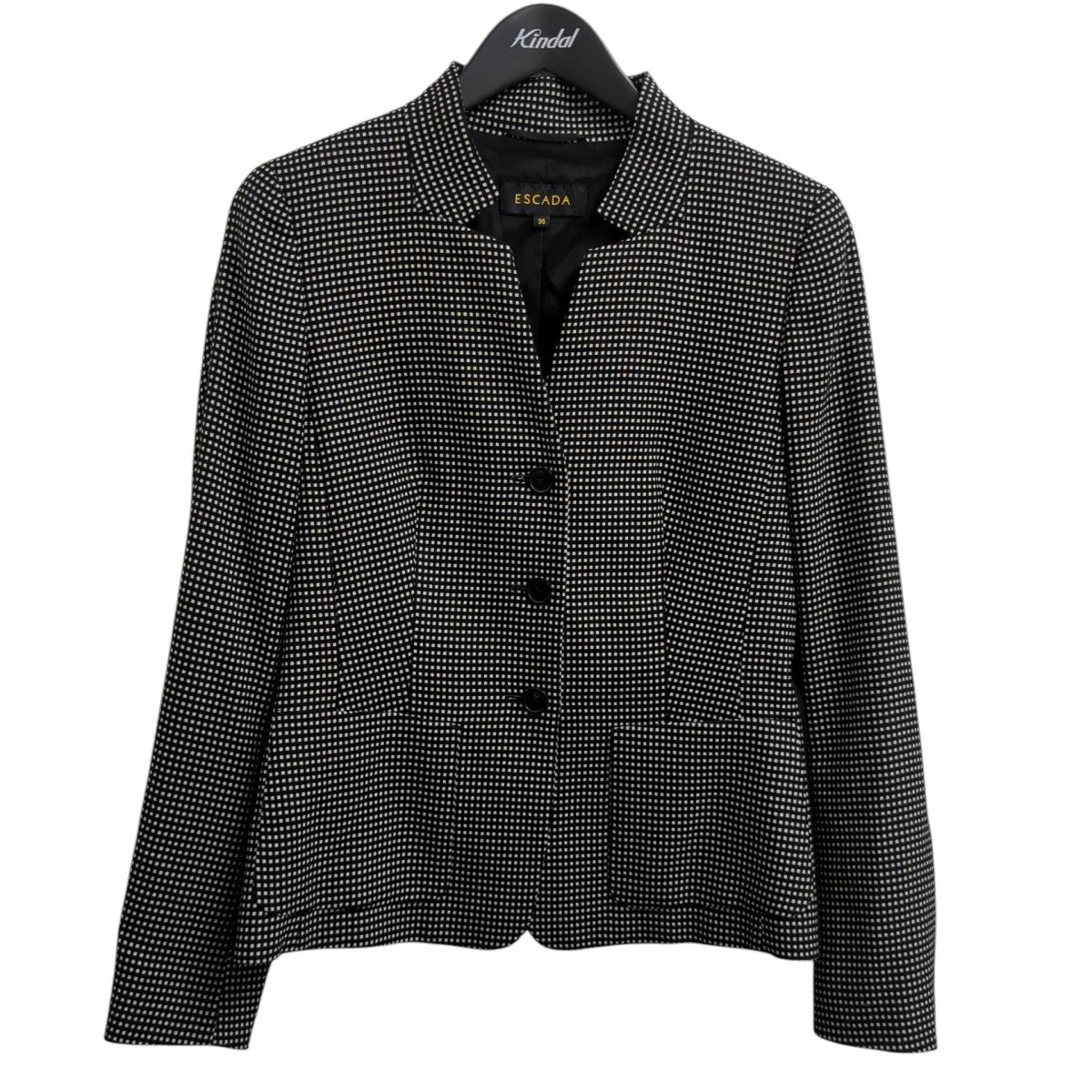 ESCADA(エスカーダ) セットアップスーツ ブラック×ホワイト