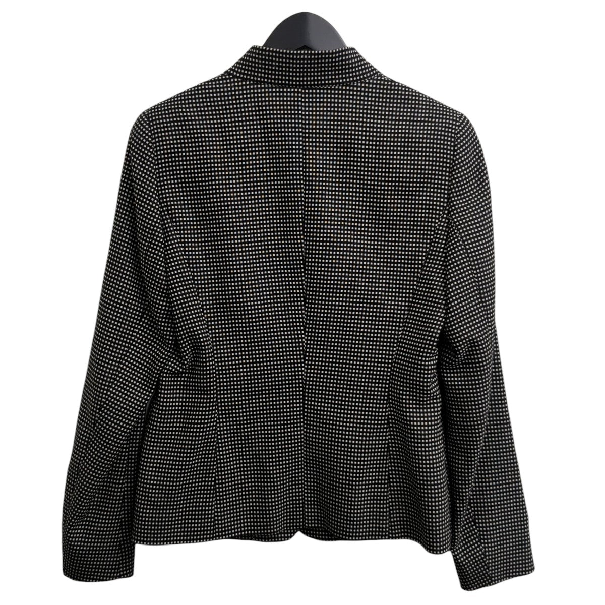 ESCADA　セットアップスーツ　ゴールド金具　黒 金のスーツ 紺シャドー スリム JUNKO SHIMADA JS homme ブ