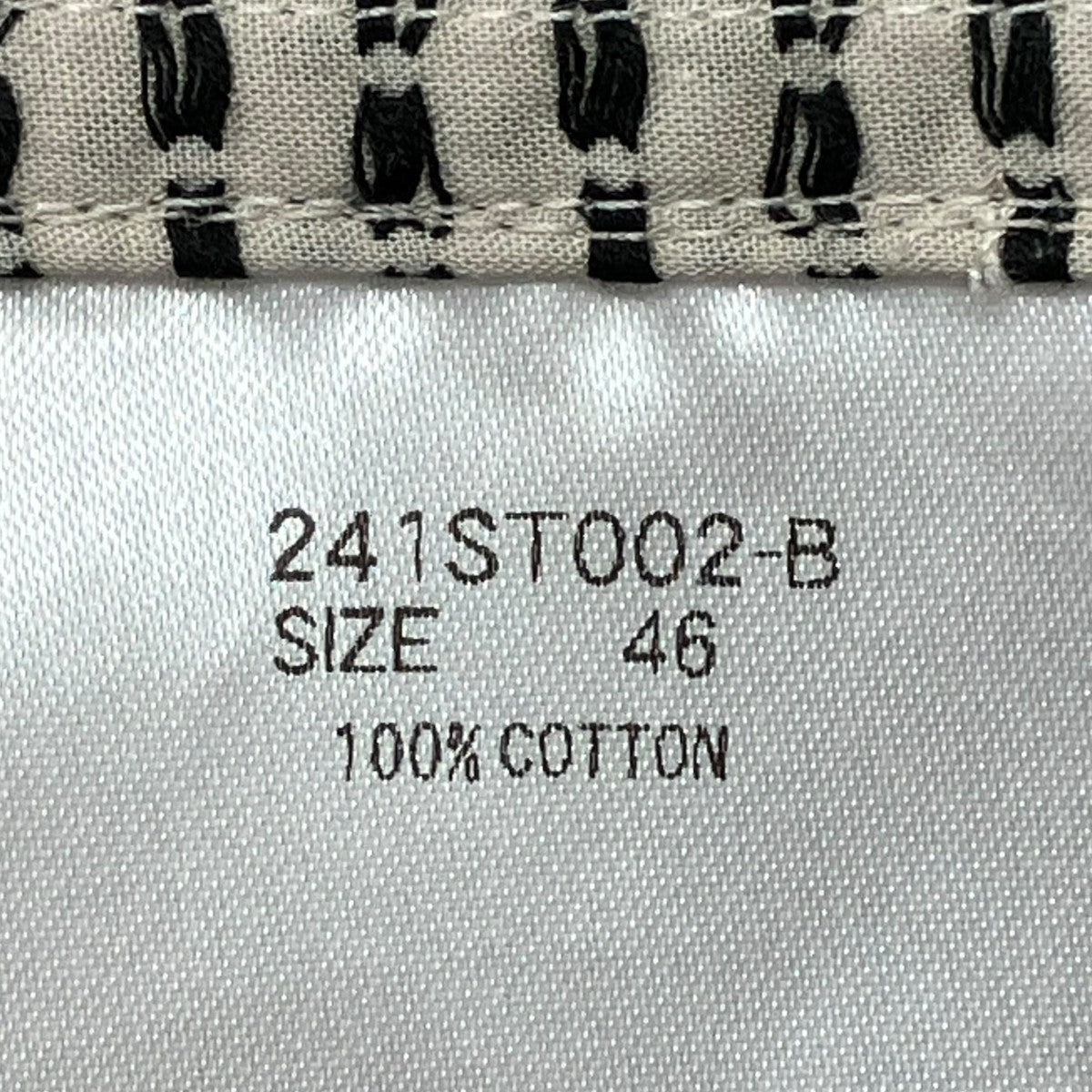 MIOSMOKEY シャツ241ST002-B 古着・中古-5枚目のアイテム画像